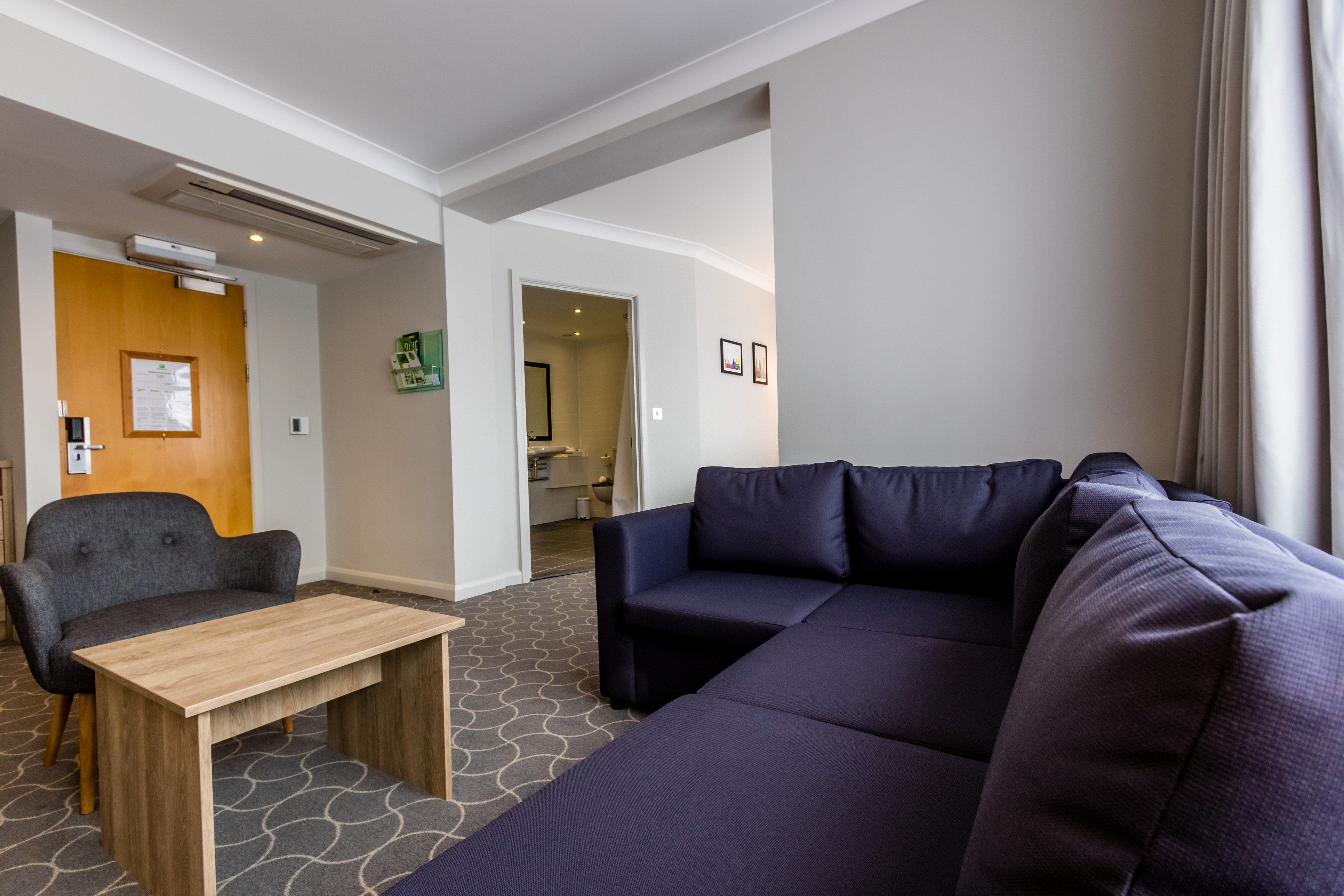 premium bedding, in-room safe, desk, blackout curtains