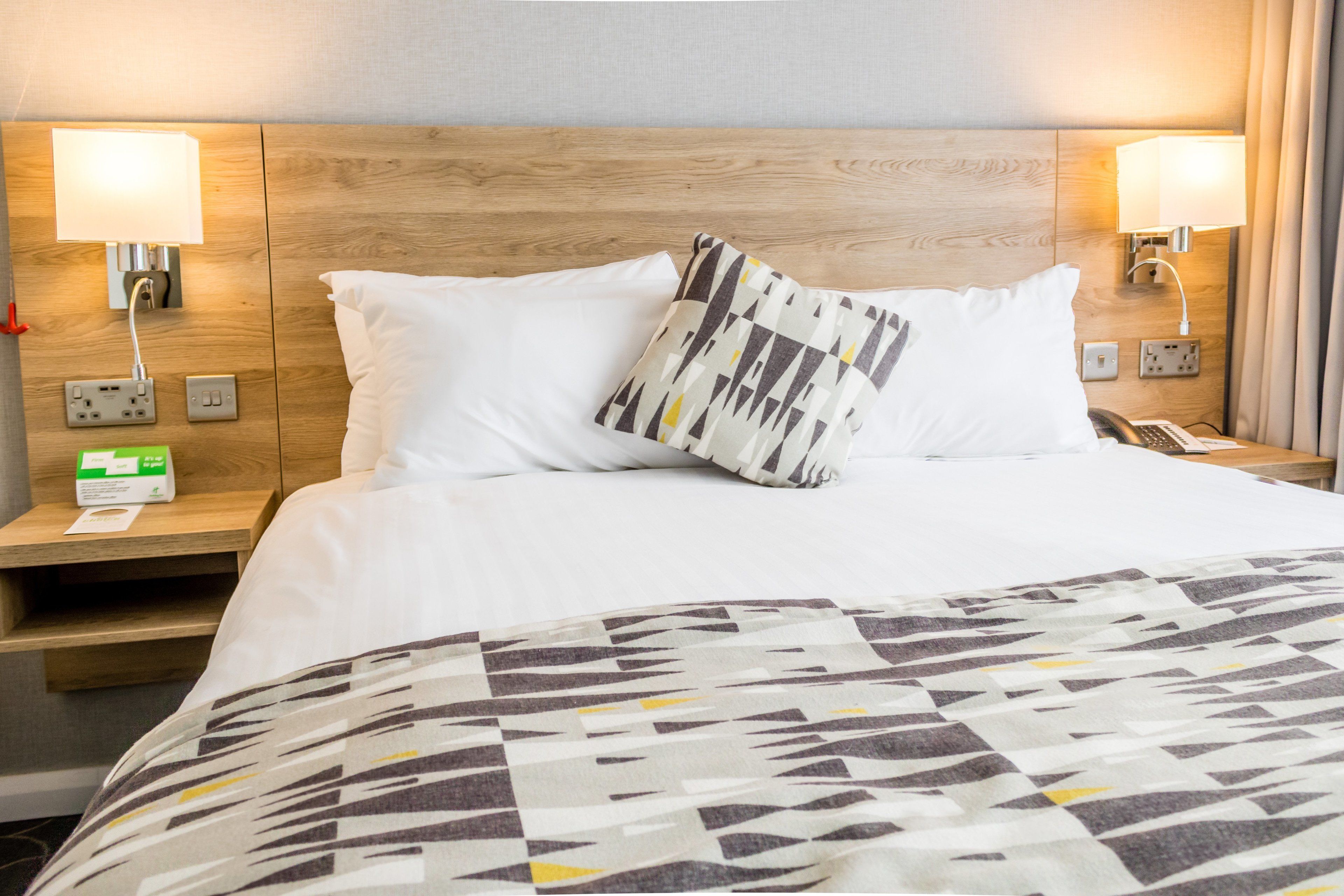 premium bedding, in-room safe, desk, blackout curtains