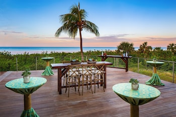 Patio, balcany or terrace at Hilton Marco Island Beach Resort and Spa