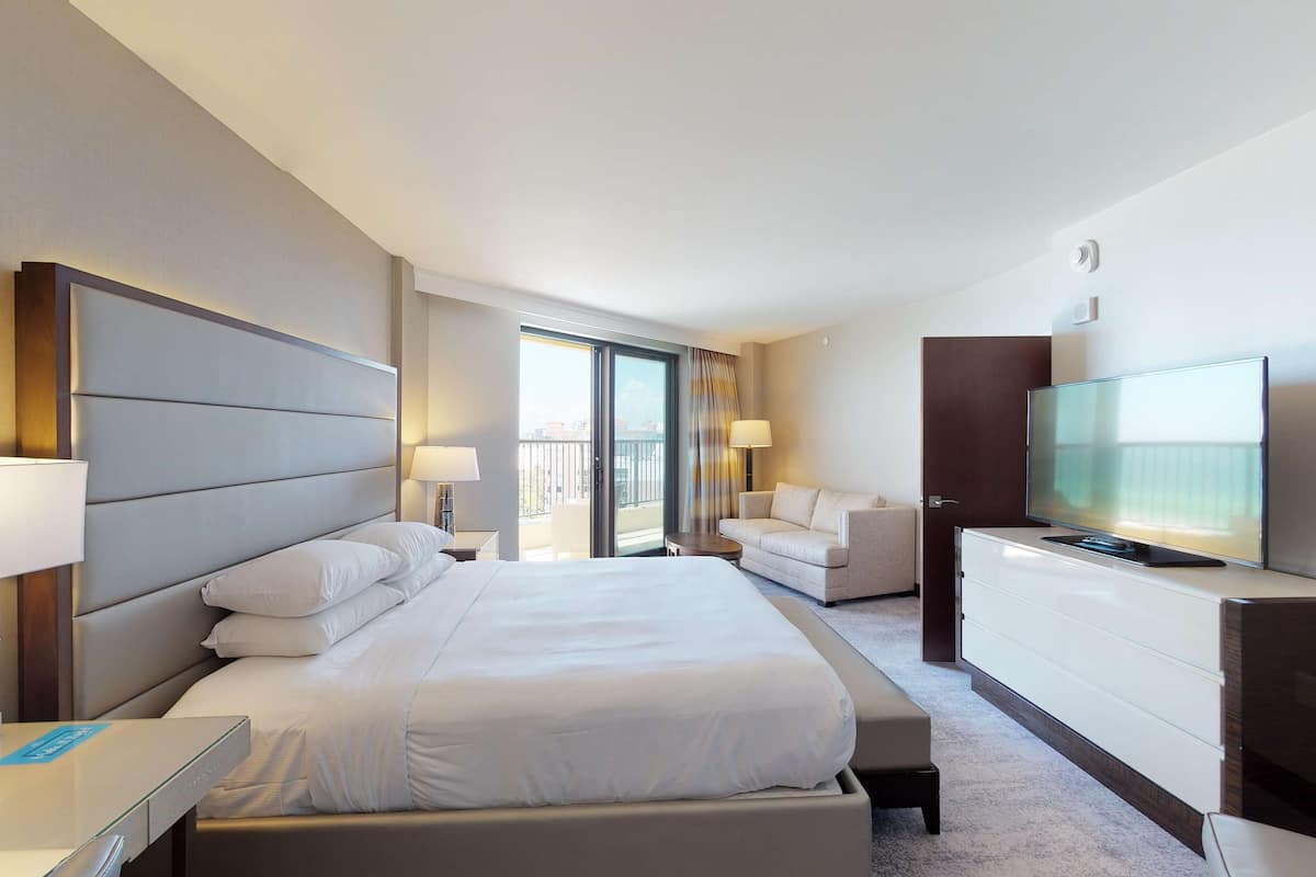 family suite | 1 bedroom, premium bedding, pillow-top beds, in-room safe