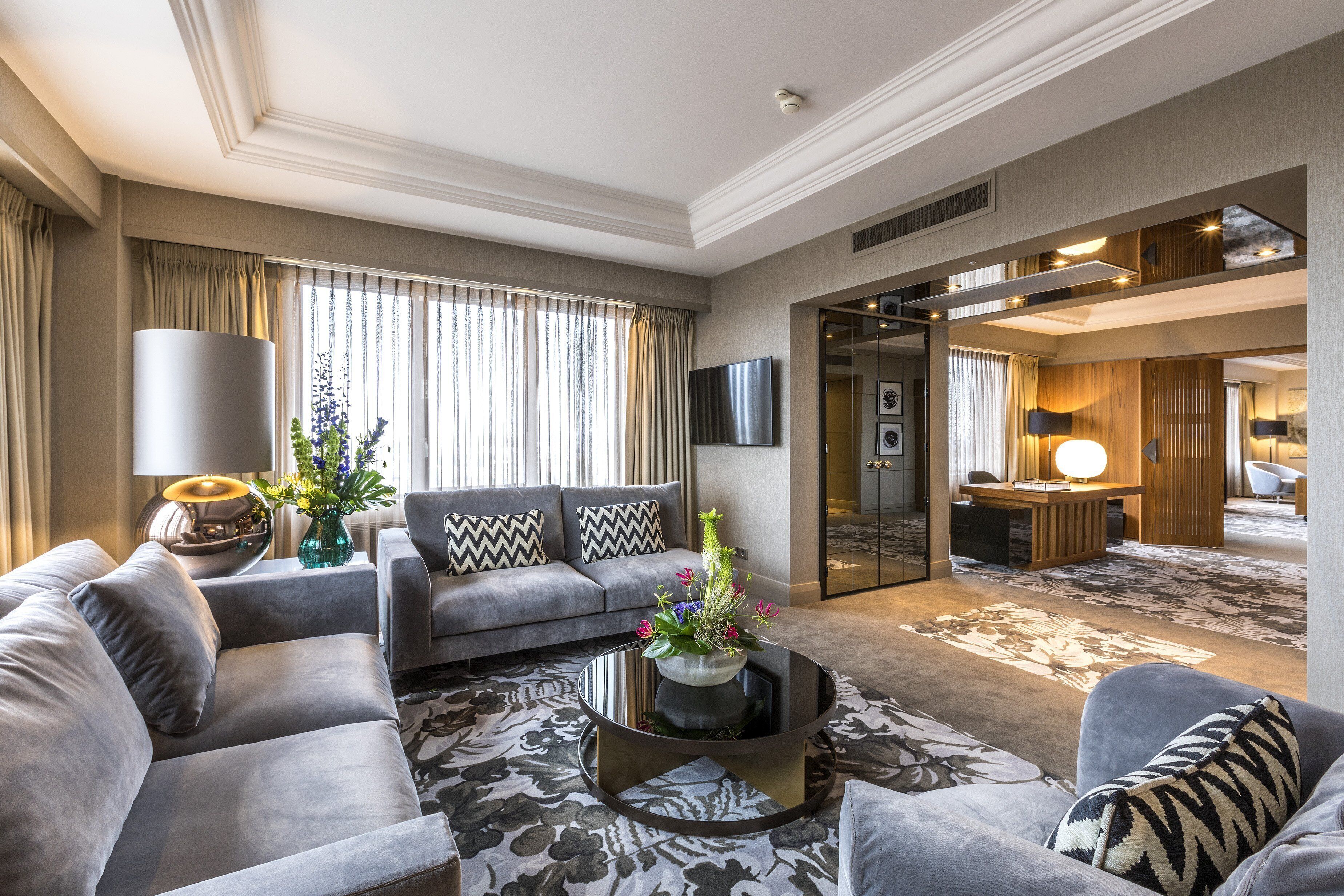 presidential suite | hypo-allergenic bedding, minibar, in-room safe, desk