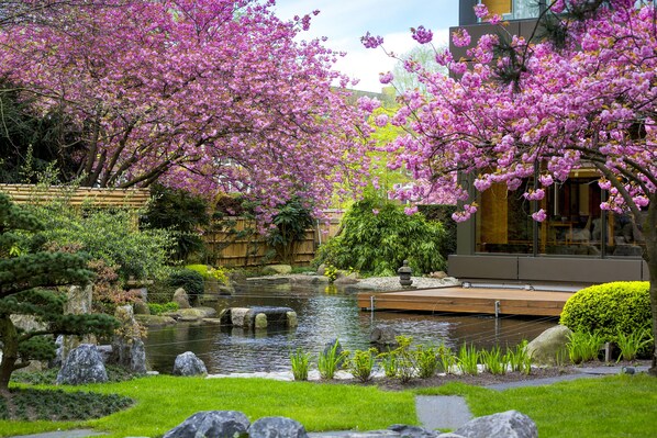 Japanese garden - Hotel Okura Amsterdam (Amsterdam)