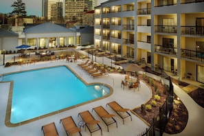 Seasonal outdoor pool