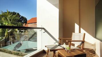 Pemandangan balkon