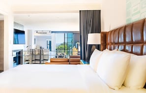 Signature-Suite, 1 King-Bett, Balkon, Stadtblick | Blick vom Balkon