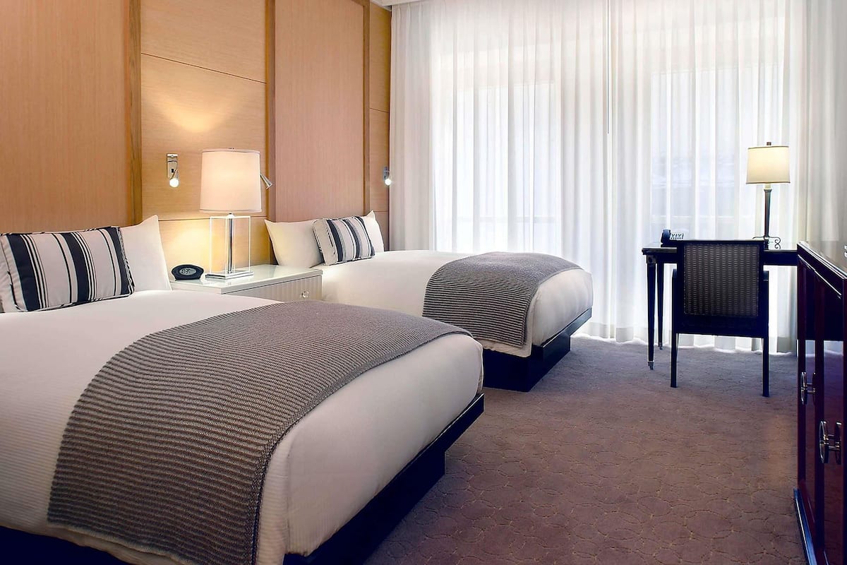 Superior Room, 2 Queen Beds (Beverly Boulevard View) | 1 bedroom, premium bedding, down comforters, minibar