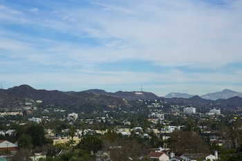 Aerial view at Sofitel LA at Beverly Hills