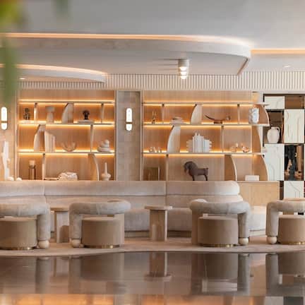 Lobby sitting area
