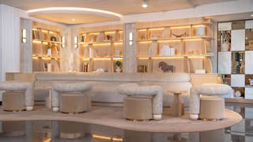 Sala de estar en el lobby