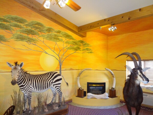 Fireplace - King's Inn (Cody)