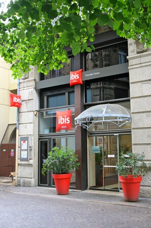 Entrée de l’hébergement