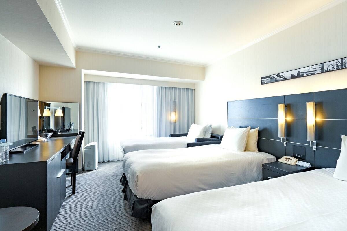 In-room safe, blackout drapes, iron/ironing board (on request)