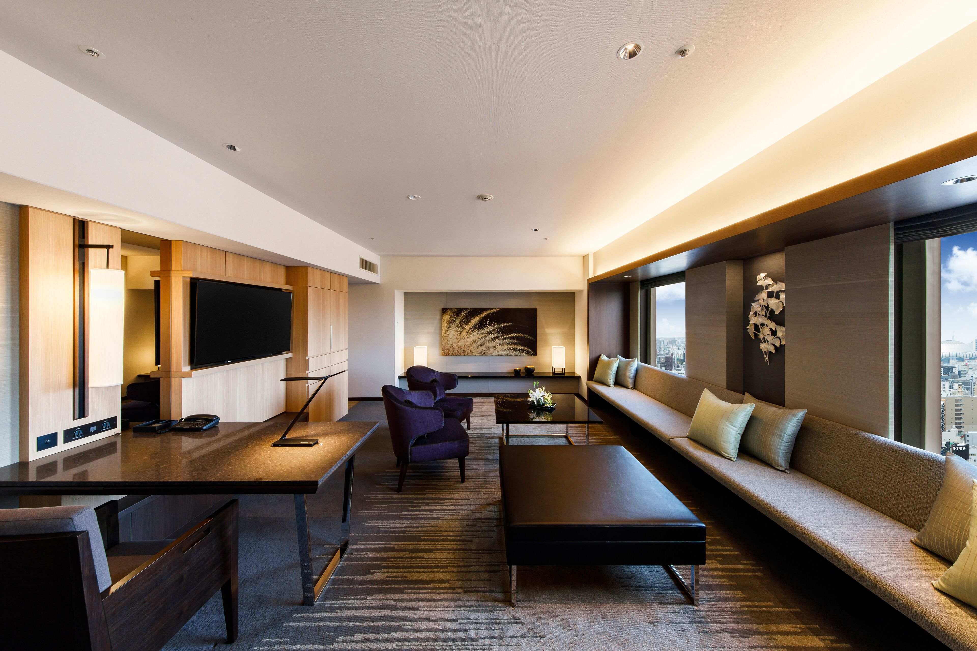 行政套房, 非吸煙房 (Nikko Executive Suite,Lounge Access) | 房內夾萬、遮光窗簾/窗簾、熨斗/熨衫板、免費 Wi-Fi