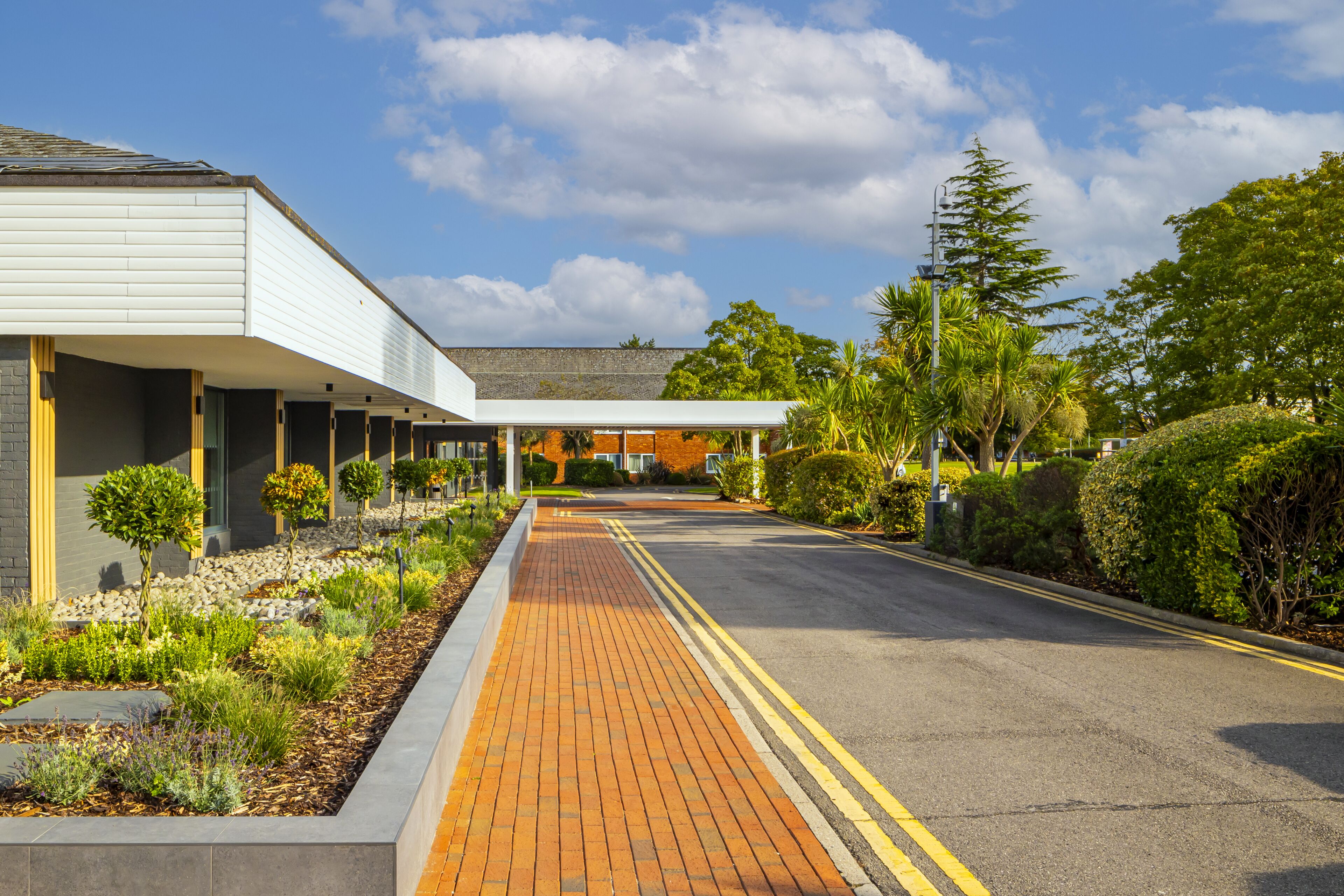 Fachada del alojamiento