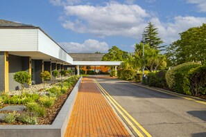 Majoituspaikan julkisivu