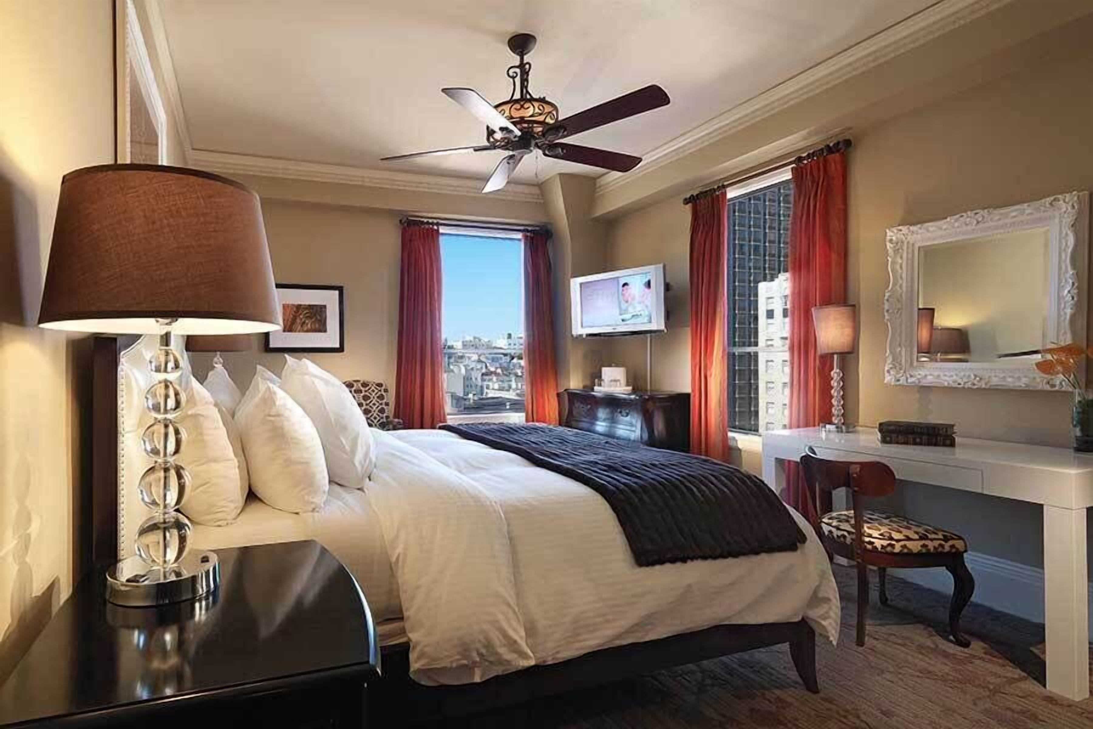 Premium bedding, pillow-top beds, in-room safe, desk