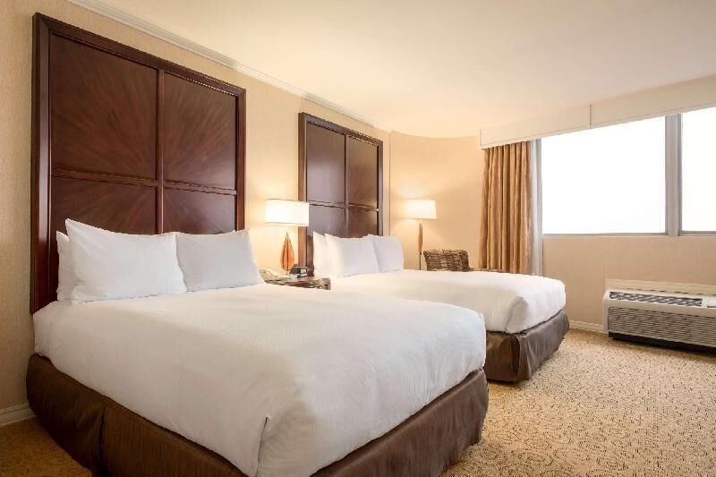 In-room safe, desk, laptop workspace, iron/ironing board