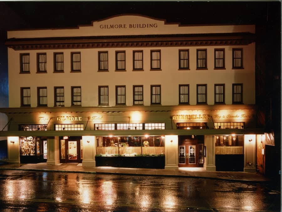 Façade de l’hébergement