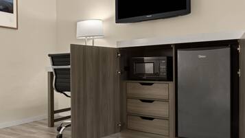 Individually decorated, desk, iron/ironing board, bed sheets