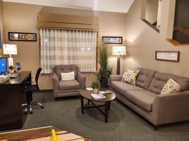 Sala de estar en el lobby