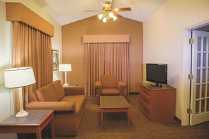 Suite, 1 Bedroom, Non Smoking | Premium bedding, iron/ironing board, free cribs/infant beds, free WiFi