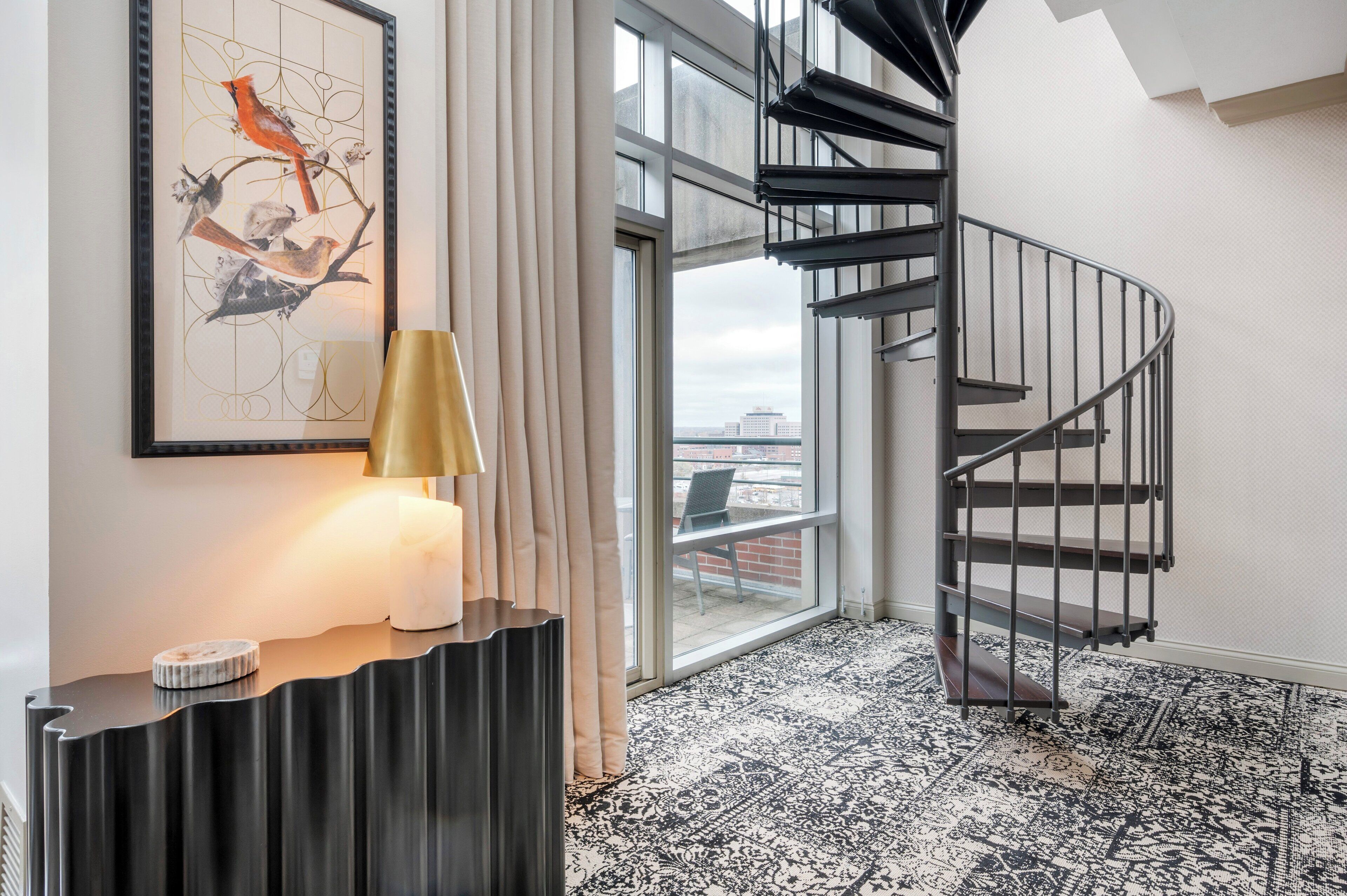 loft, 1 king bed with sofa bed | 1 bedroom, premium bedding, in-room safe, desk