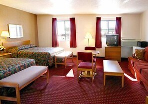 Iron/ironing board, free WiFi, bed sheets, alarm clocks