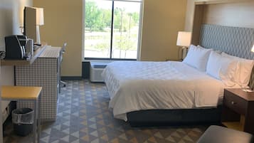 Chambre Standard, 1 très grand lit (Mobility, Communications) | Literie de qualité, bureau, espace de travail pour ordinateurs portables