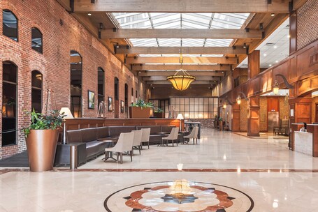 Sala de estar en el lobby