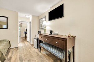 Deluxe Room, 3 Queen Beds | Desk, laptop workspace, iron/ironing board, free WiFi