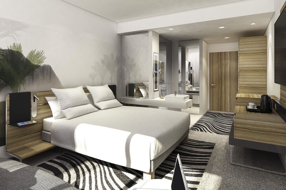 minibar, in-room safe, desk, blackout curtains