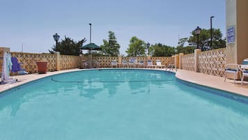 Seasonal outdoor pool