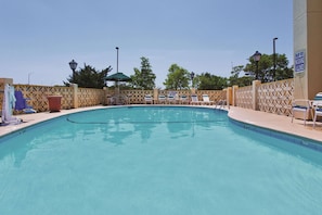 Seasonal outdoor pool