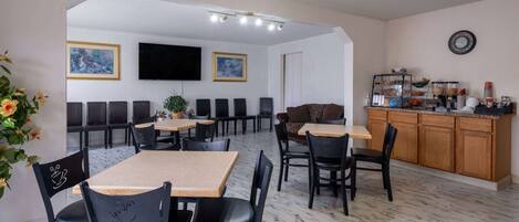 Free continental breakfast