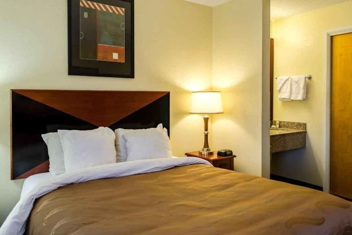 Desk, iron/ironing board, free WiFi, bed sheets