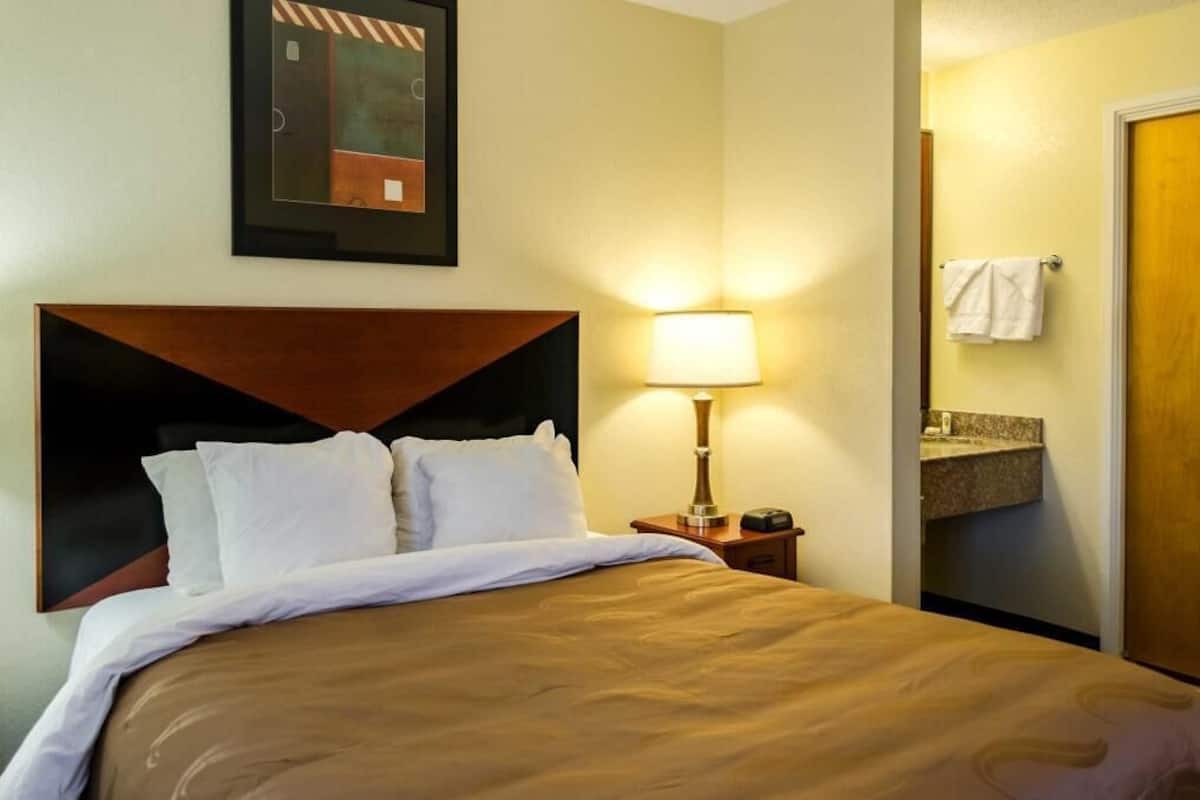 Desk, iron/ironing board, free WiFi, bed sheets