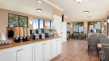 Free daily full breakfast