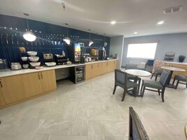 Daily to-go breakfast for a fee