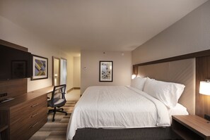 Suite, 1 King Bed (Additional Living and Dining Areas) | In-room safe, desk, laptop workspace, blackout drapes - Holiday Inn Express Athens by IHG (Athens)