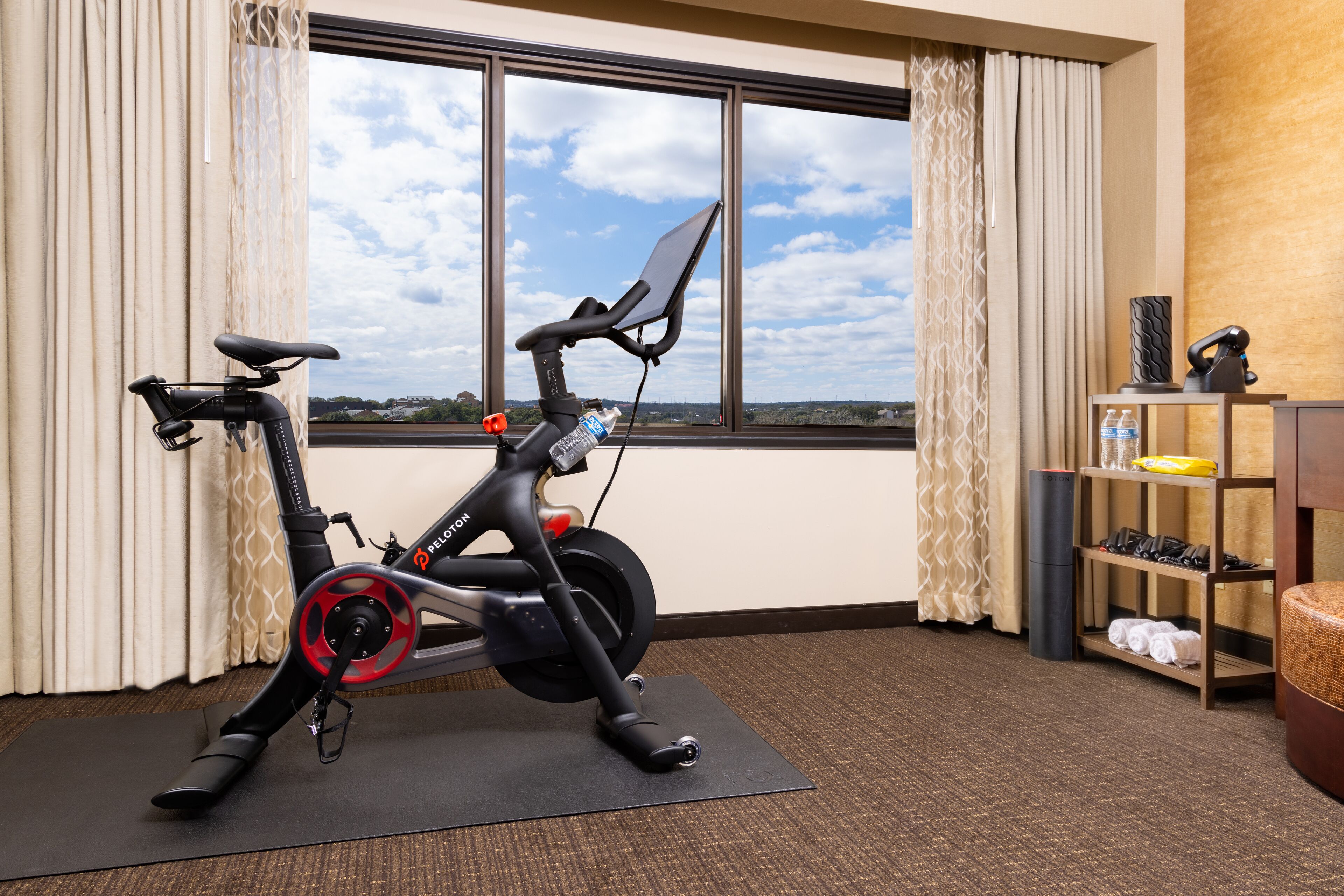suite, 1 king bed (peloton bike) | 1 bedroom, premium bedding, pillow-top beds, in-room safe
