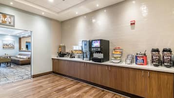 Free buffet breakfast