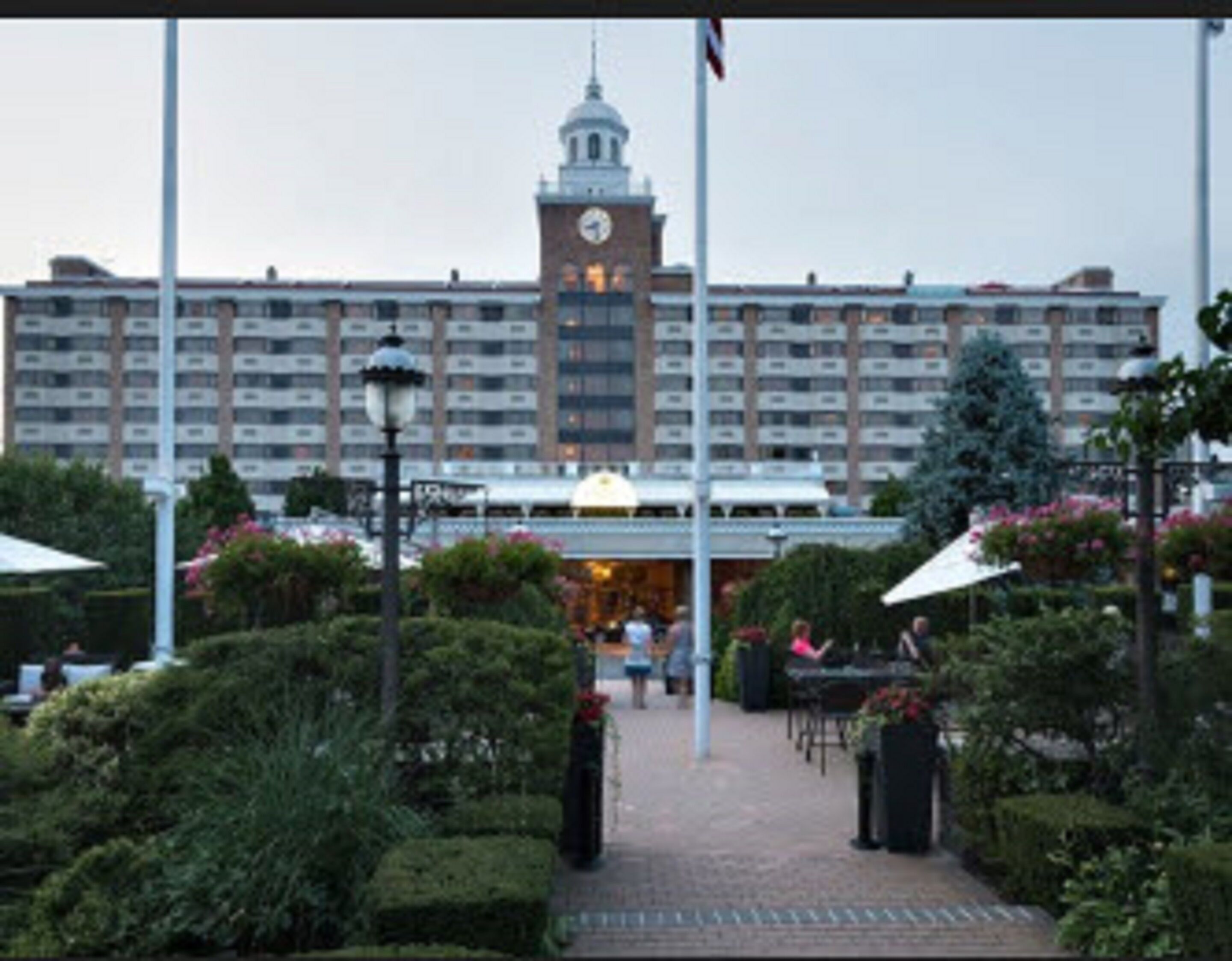 Fassade der Unterkunft