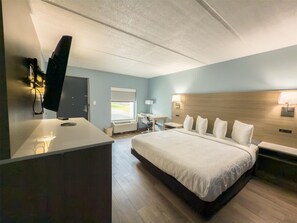 1 bedroom, desk, blackout drapes, free WiFi
