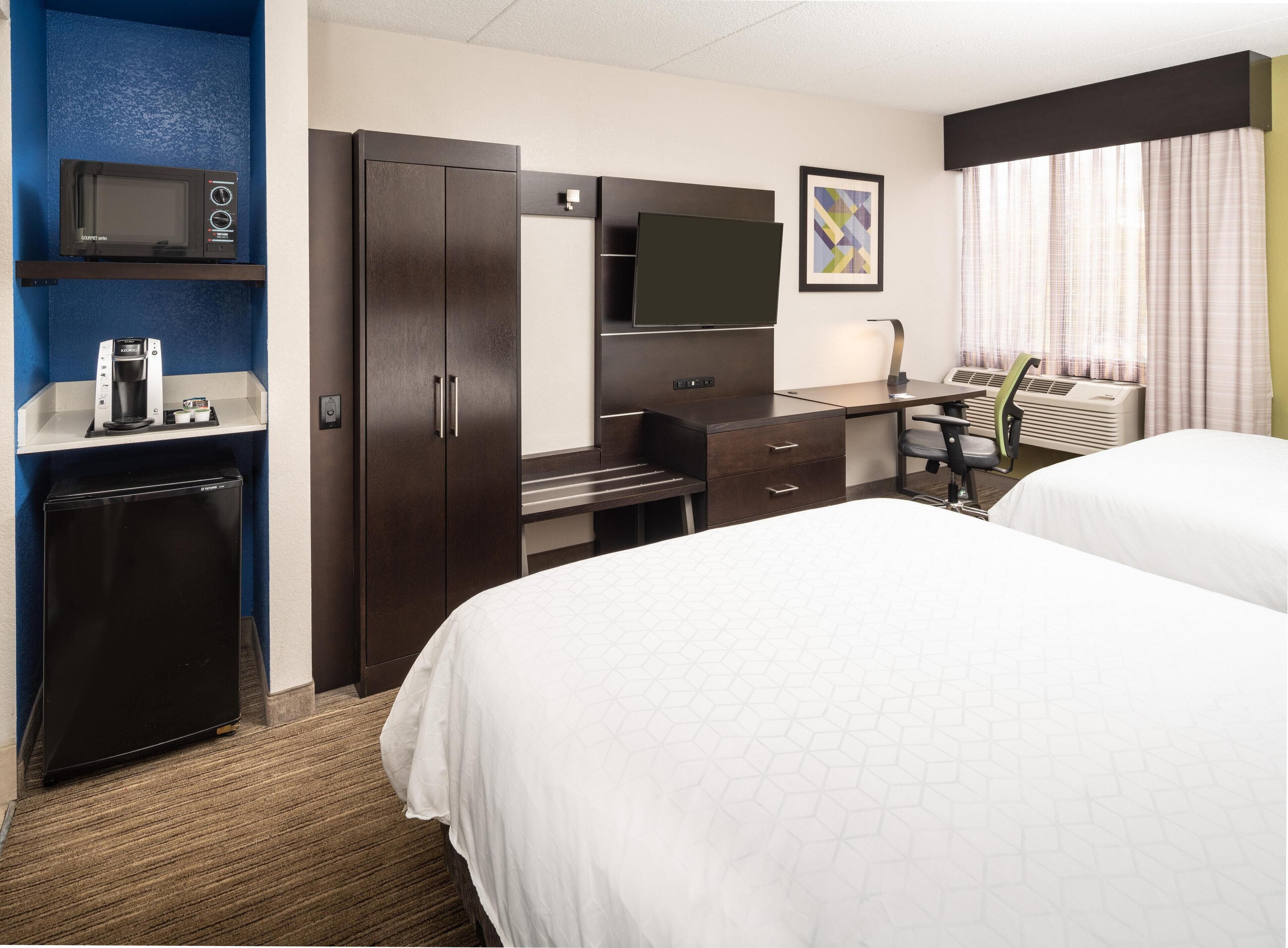 In-room safe, individually furnished, desk, blackout curtains