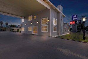 Front of property – evening/night