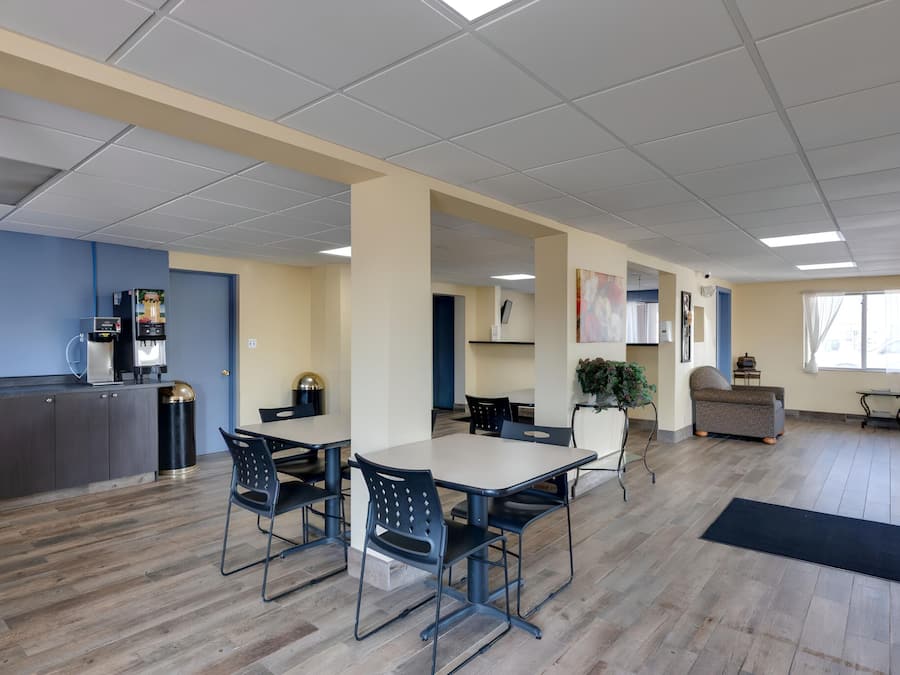 Facciata della struttura