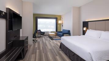 Dundyner, safe på rommet, skrivebord og skrivebord for bærbar PC