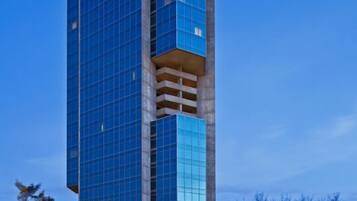 Fassade der Unterkunft â Abend/Nacht