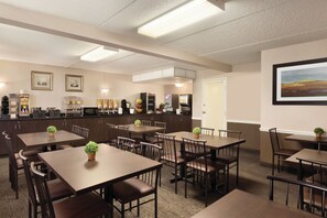 Free daily on-the-go breakfast