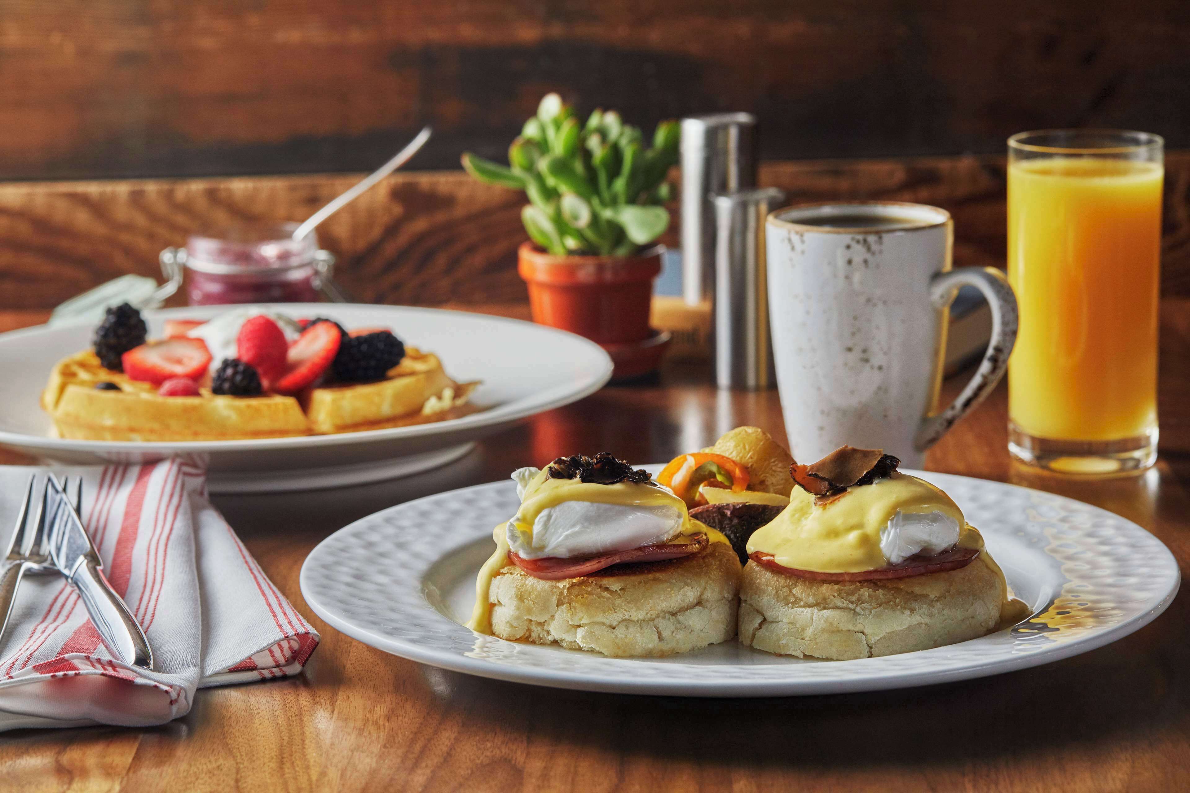 Morgenmad tilberedt efter bestilling hver dag mod et gebyr